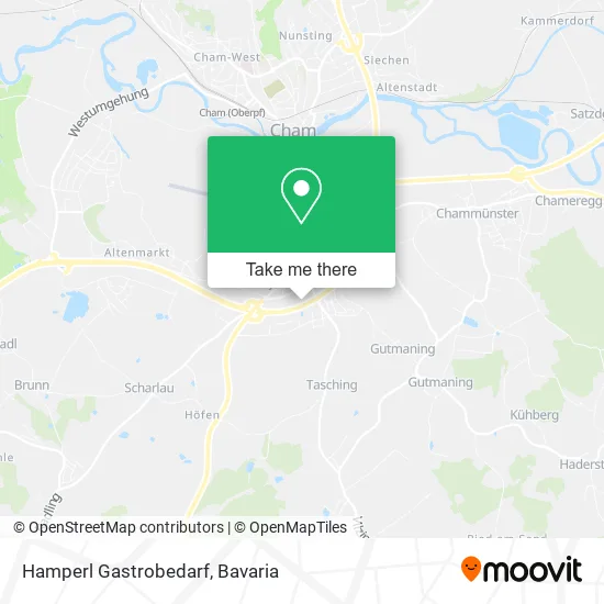 Карта Hamperl Gastrobedarf