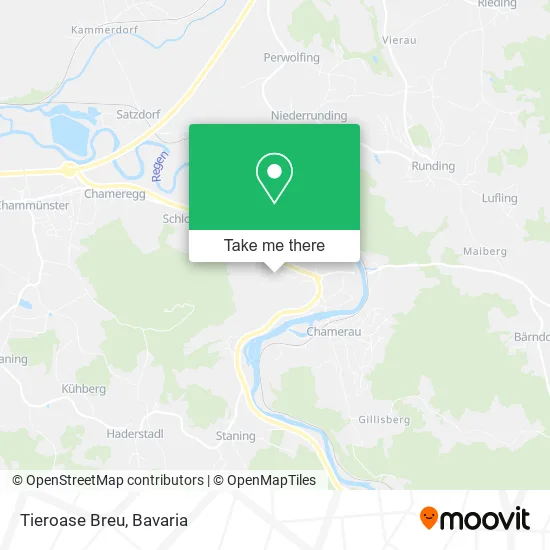 Карта Tieroase Breu