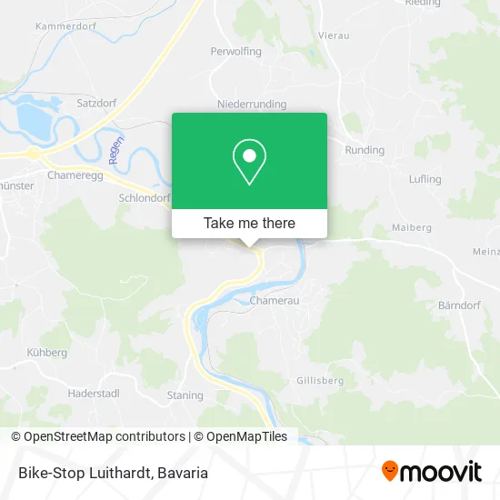 Карта Bike-Stop Luithardt