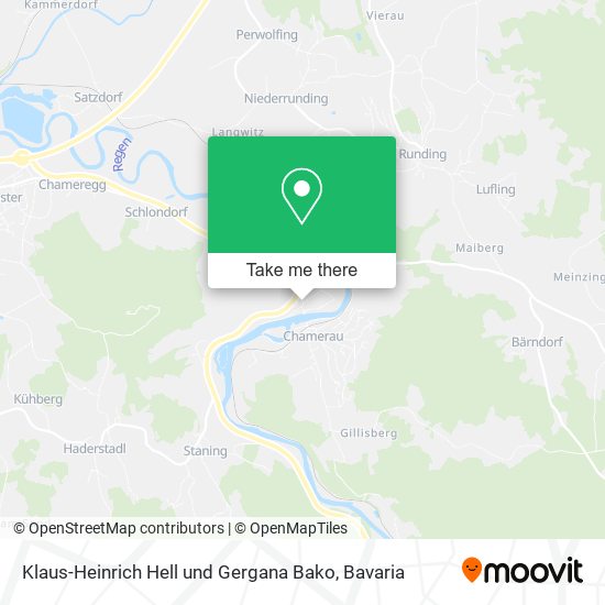 Klaus-Heinrich Hell und Gergana Bako map