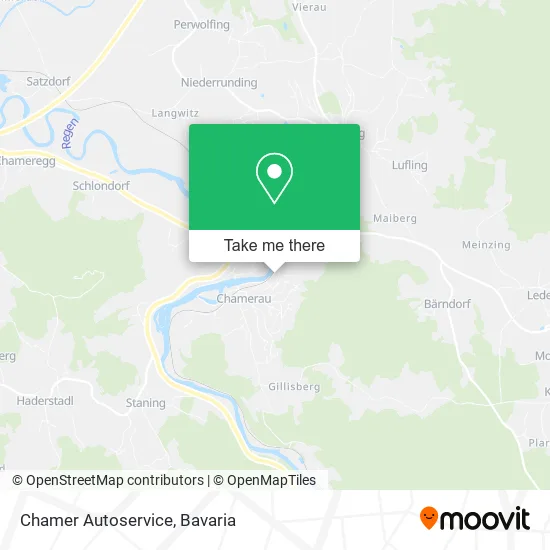 Карта Chamer Autoservice