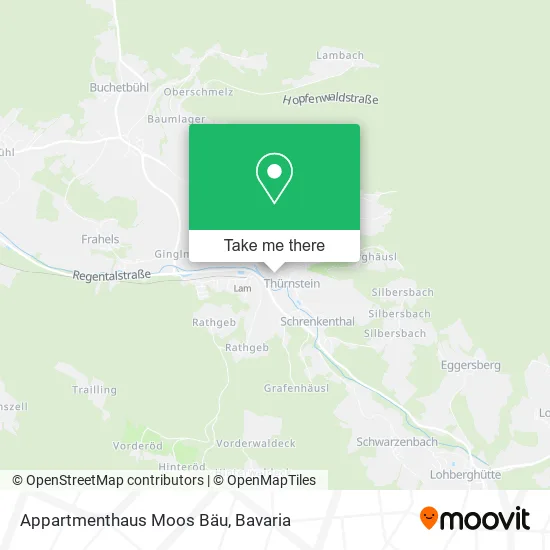 Карта Appartmenthaus Moos Bäu