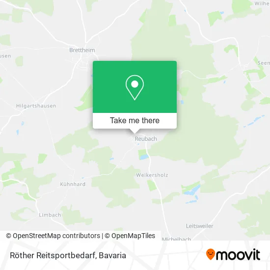 Röther Reitsportbedarf map