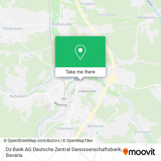 Dz Bank AG Deutsche Zentral Genossenschaftsbank map