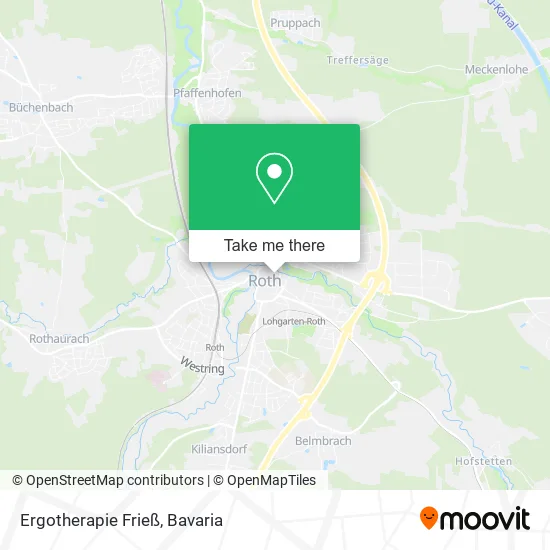 Карта Ergotherapie Frieß