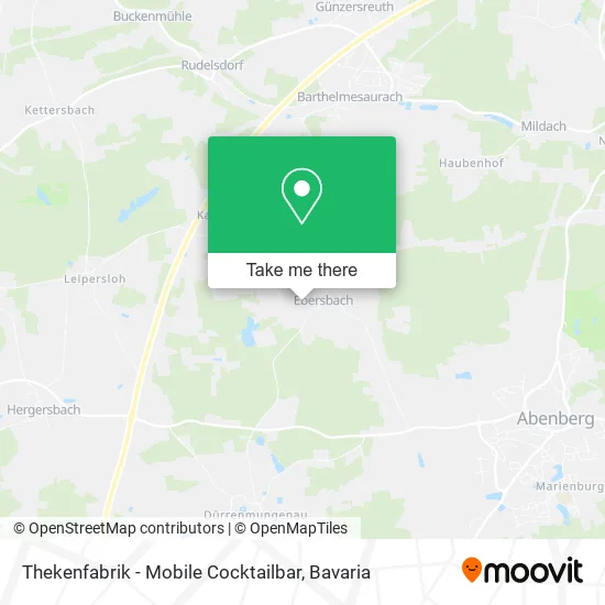 Карта Thekenfabrik - Mobile Cocktailbar