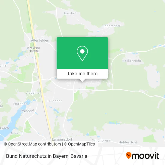 Карта Bund Naturschutz in Bayern