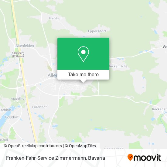 Franken-Fahr-Service Zimmermann map