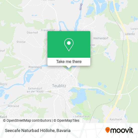 Seecafe Naturbad Höllohe map