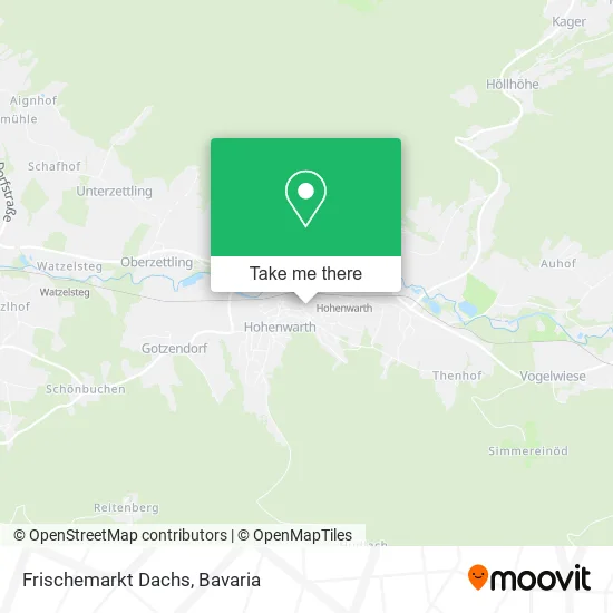 Карта Frischemarkt Dachs