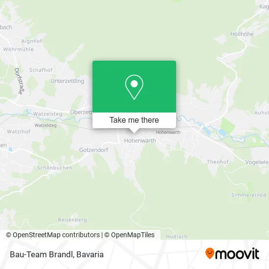 Bau-Team Brandl map