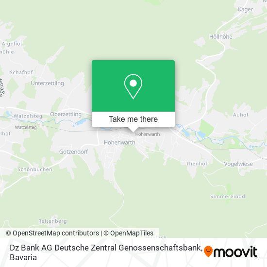 Dz Bank AG Deutsche Zentral Genossenschaftsbank map