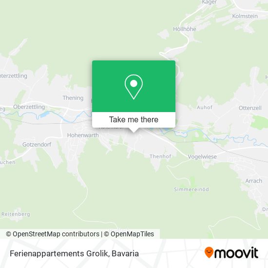Ferienappartements Grolik map
