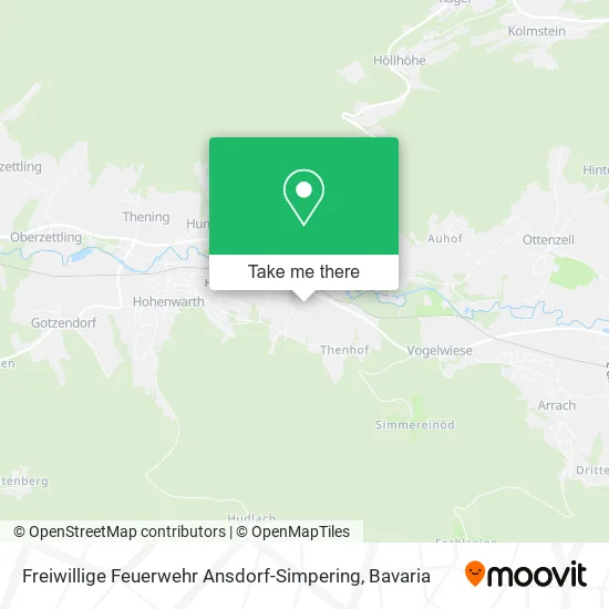 Карта Freiwillige Feuerwehr Ansdorf-Simpering