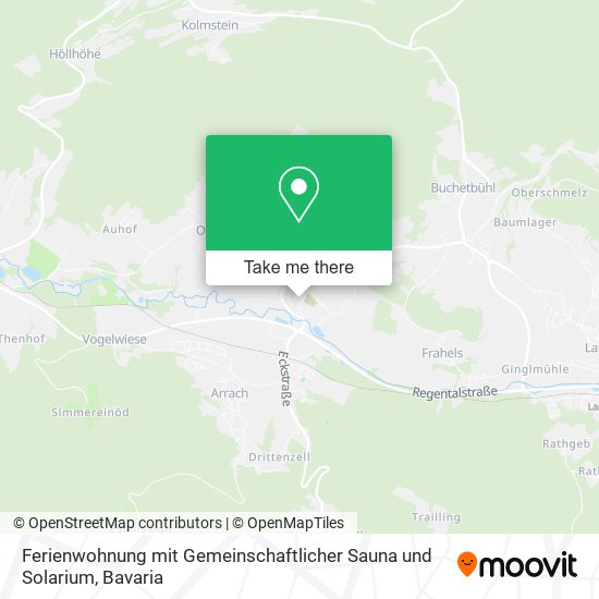 Ferienwohnung mit Gemeinschaftlicher Sauna und Solarium map