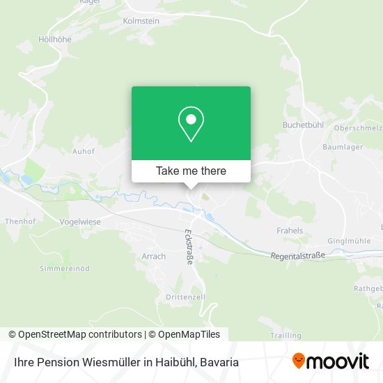 Ihre Pension Wiesmüller in Haibühl map