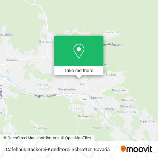 Caféhaus Bäckerei-Konditorei Schrötter map