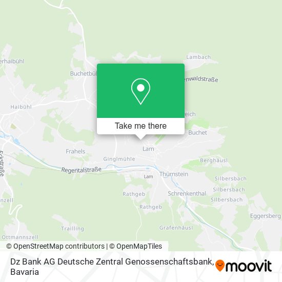 Dz Bank AG Deutsche Zentral Genossenschaftsbank map