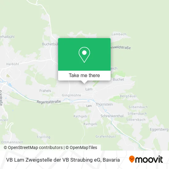 VB Lam Zweigstelle der VB Straubing eG map