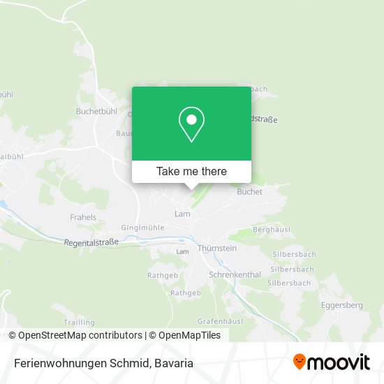 Ferienwohnungen Schmid map