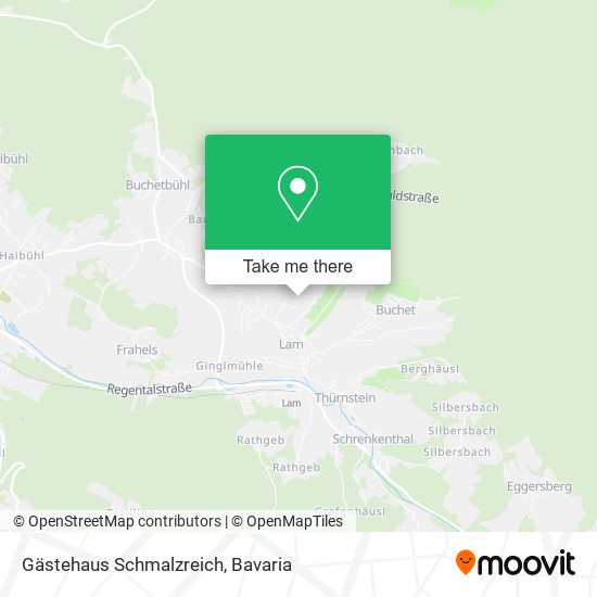 Gästehaus Schmalzreich map
