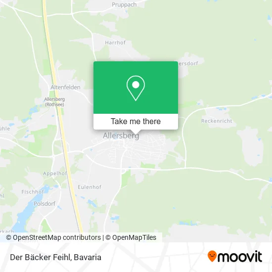 Карта Der Bäcker Feihl
