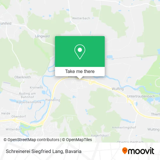 Карта Schreinerei Siegfried Lang