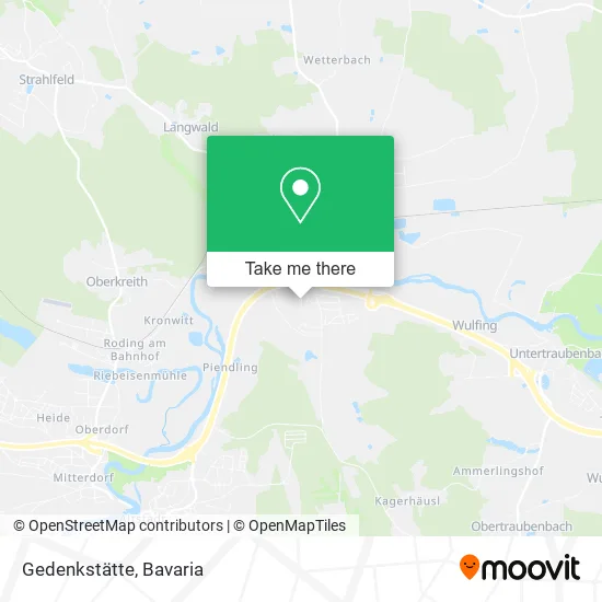Карта Gedenkstätte