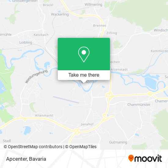 Apcenter map