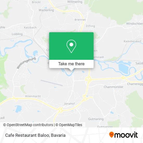 Карта Cafe Restaurant Baloo
