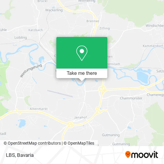 Карта LBS