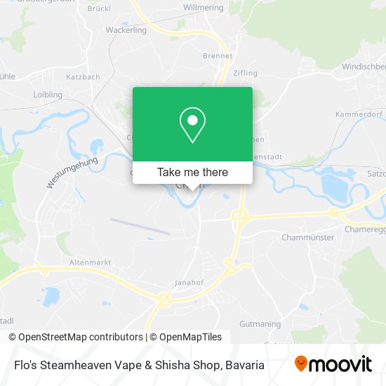 Flo's Steamheaven Vape & Shisha Shop map
