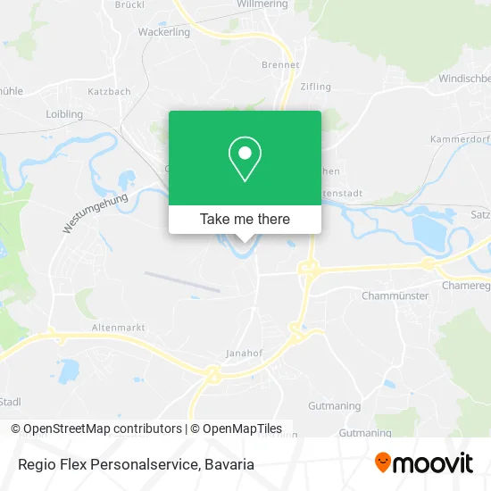 Карта Regio Flex Personalservice