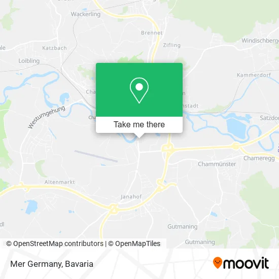 Карта Mer Germany