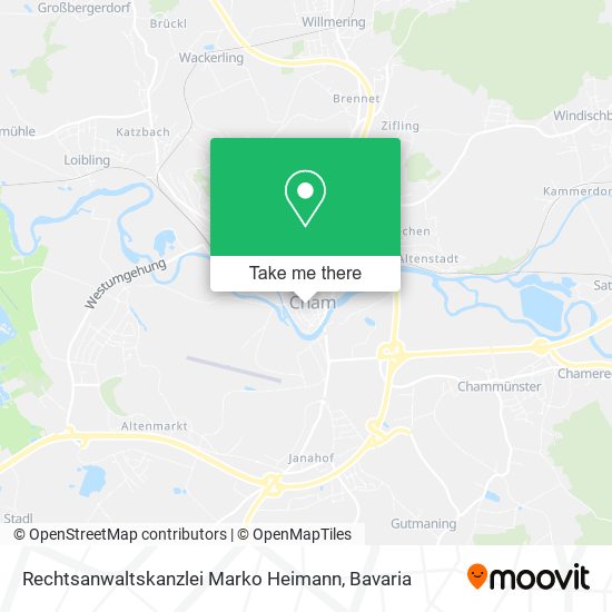 Rechtsanwaltskanzlei Marko Heimann map