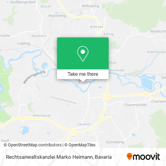 Карта Rechtsanwaltskanzlei Marko Heimann