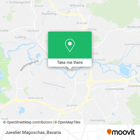 Карта Juwelier Magoschas