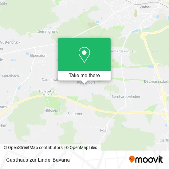 Карта Gasthaus zur Linde