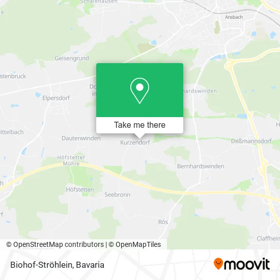 Карта Biohof-Ströhlein