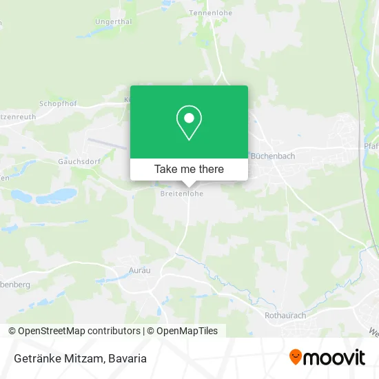 Карта Getränke Mitzam
