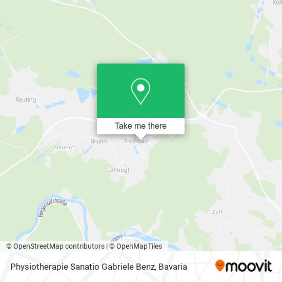 Physiotherapie Sanatio Gabriele Benz map