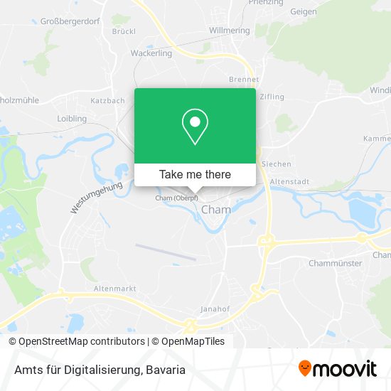 Amts für Digitalisierung map