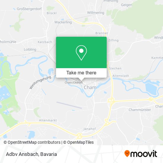Карта Adbv Ansbach