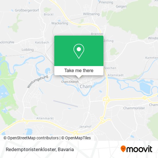 Redemptoristenkloster map