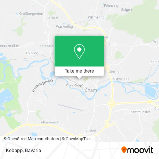 Карта Kebapp