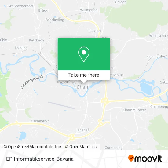 EP Informatikservice map