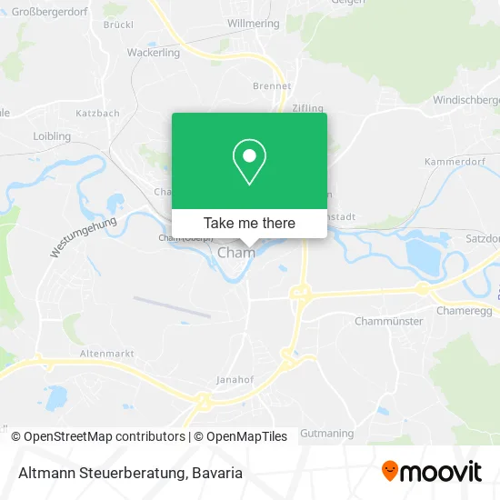 Карта Altmann Steuerberatung