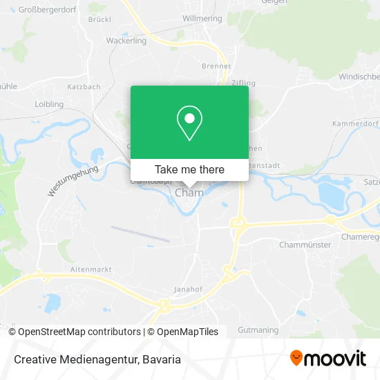 Карта Creative Medienagentur