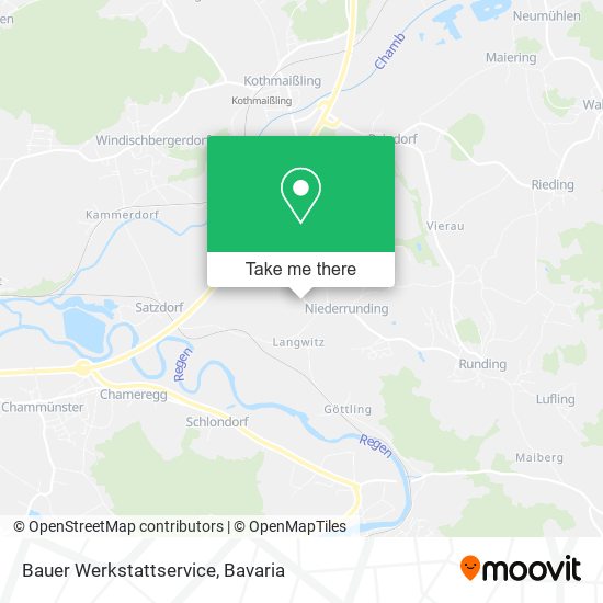 Bauer Werkstattservice map