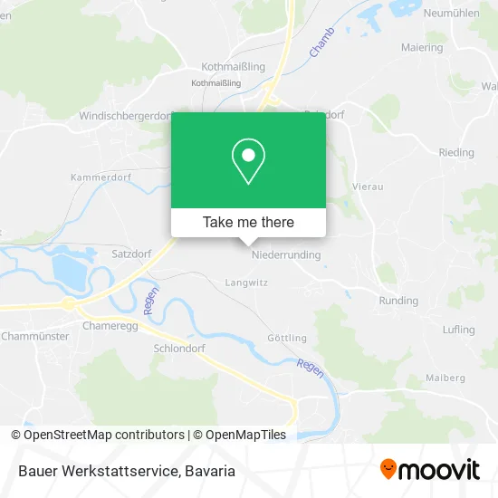 Карта Bauer Werkstattservice